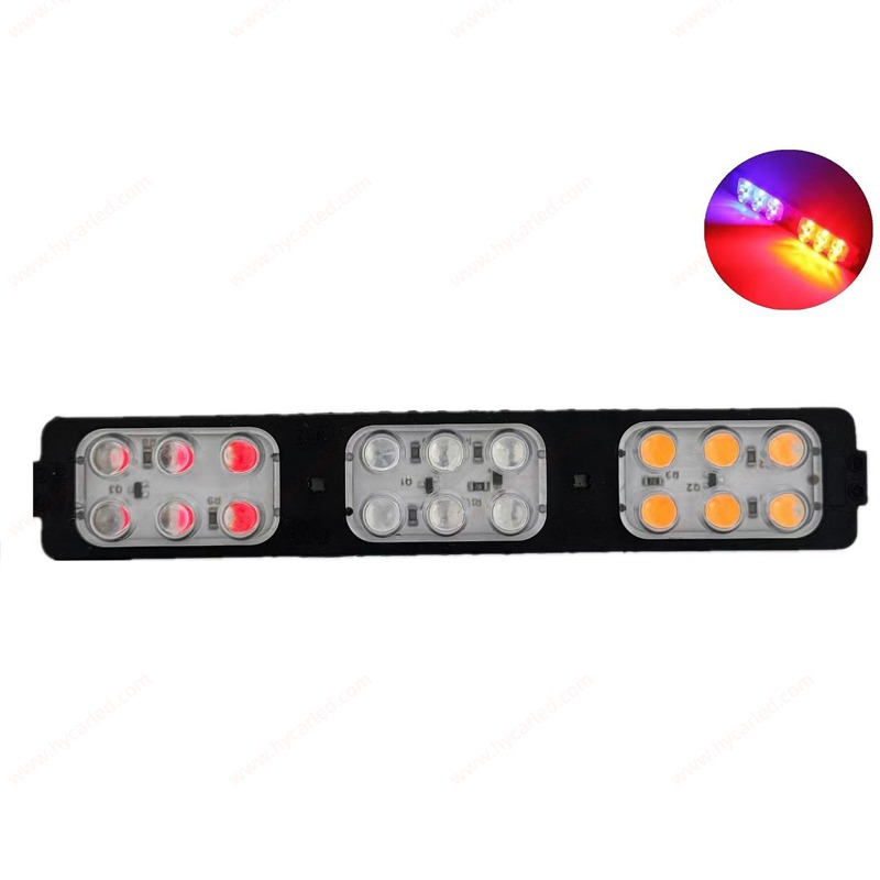 Vehicle LED Flashing RGB Warning Light