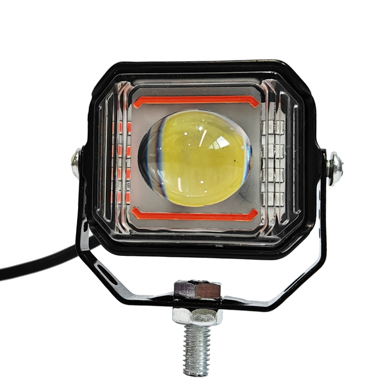 Square Motorcycles Headlight Spotlight